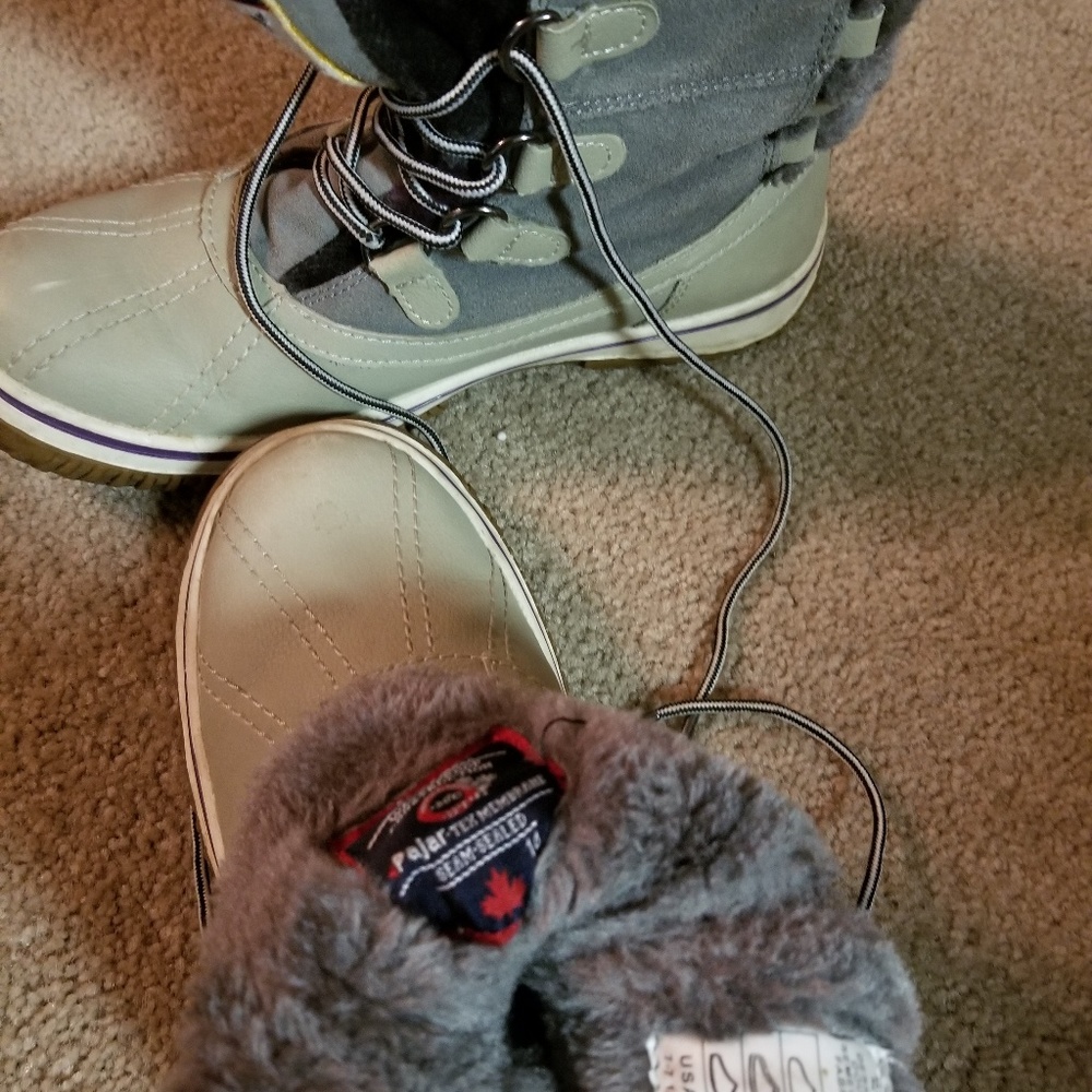 Waterproof ankle boots